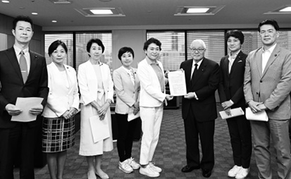 2024.6.18 カスタマーハラスメント対策を厚生労働大臣に要請催