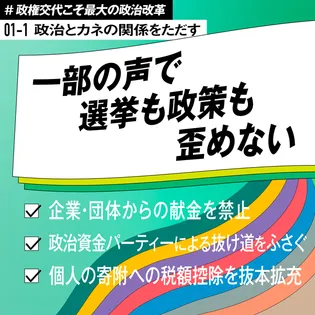 シェア画像: 一部の声で選挙も政策も歪めない