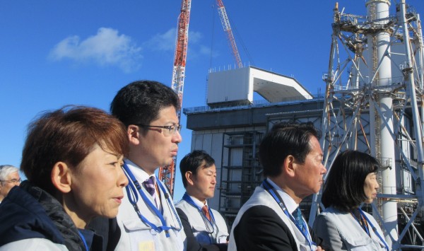 【福島】「福島を風化させない」党東日本大震災復興本部が福島を視察