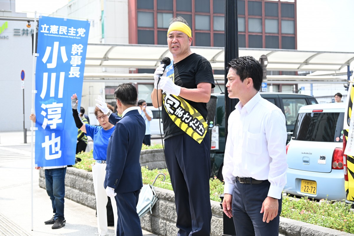 群馬】河村まさたけ候補「弱い方へしわ寄せする社会は恥ずかしい世界だ