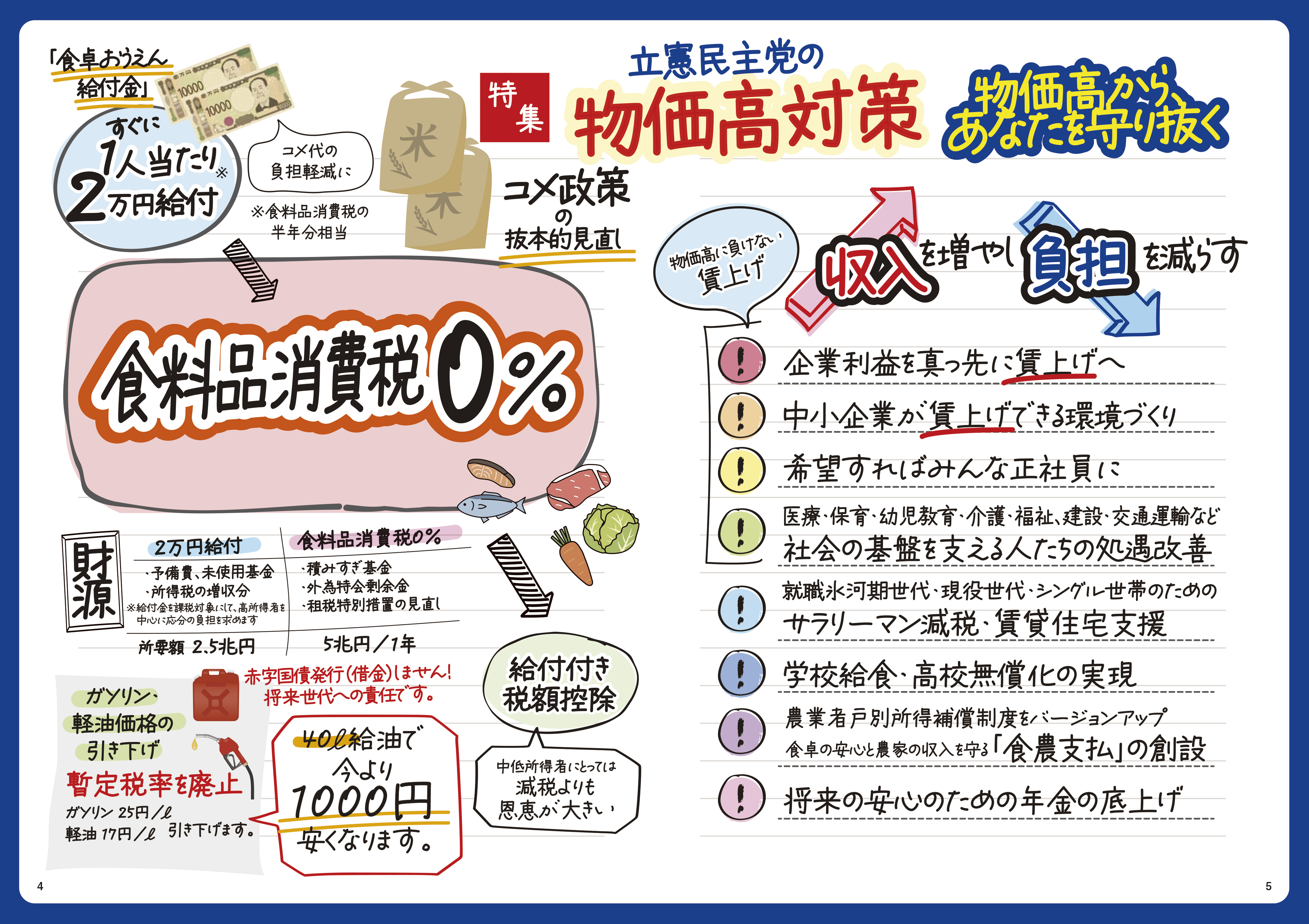 代表会見】「物価高から、あなたを守り抜く」参院選挙政策発表 - 立憲