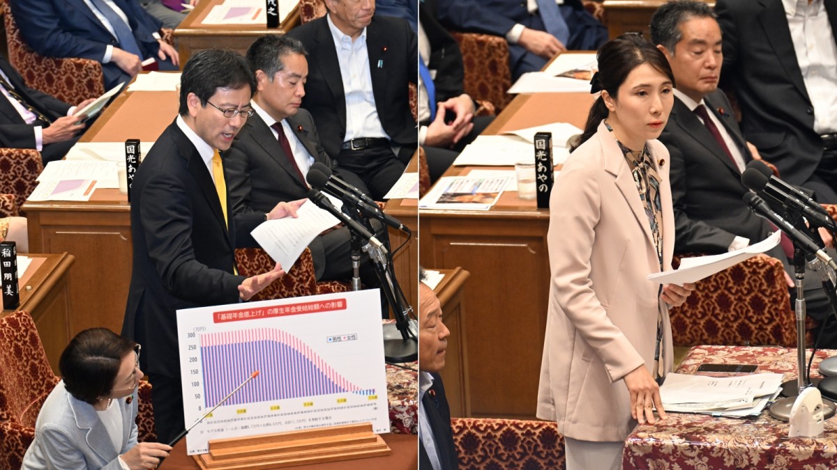 衆院予算委】城井崇、石川香織衆院議員が年金制度改正案、物価高、選択