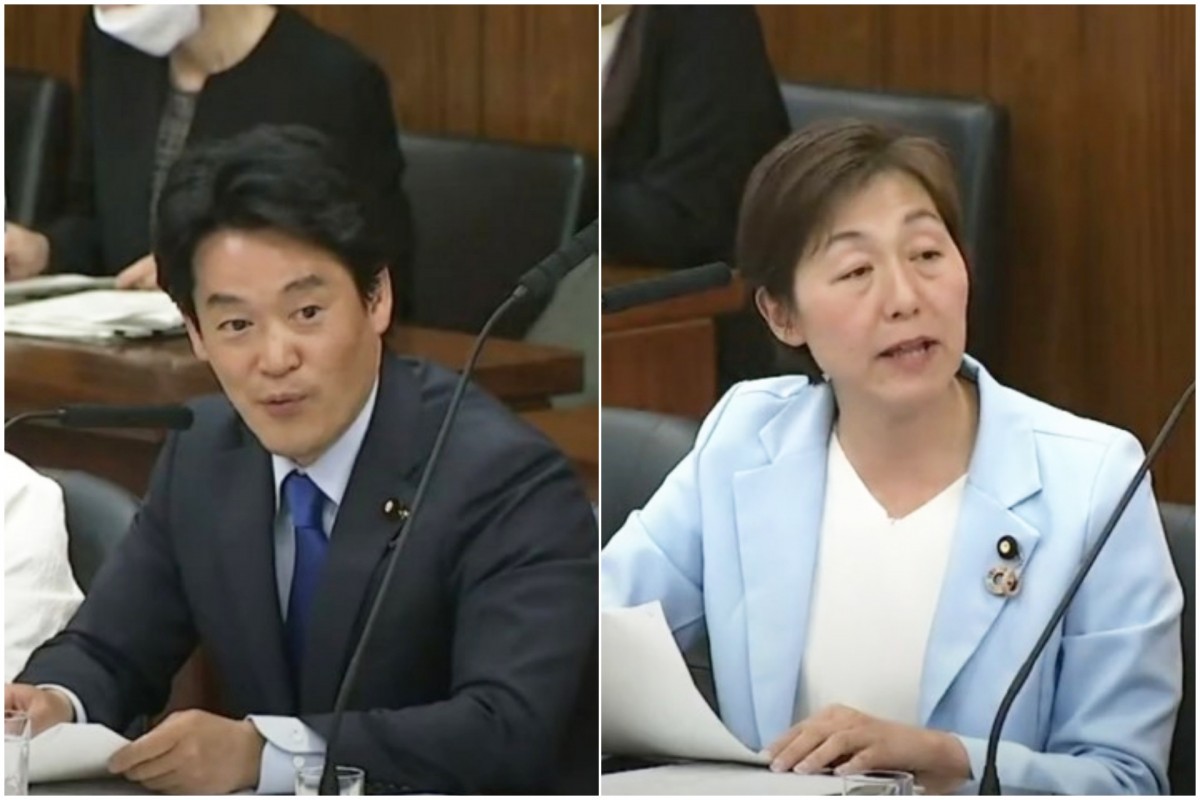 参院憲法審】小西、水野の両議員が、繰延べ投票や災害時の選挙支援体制