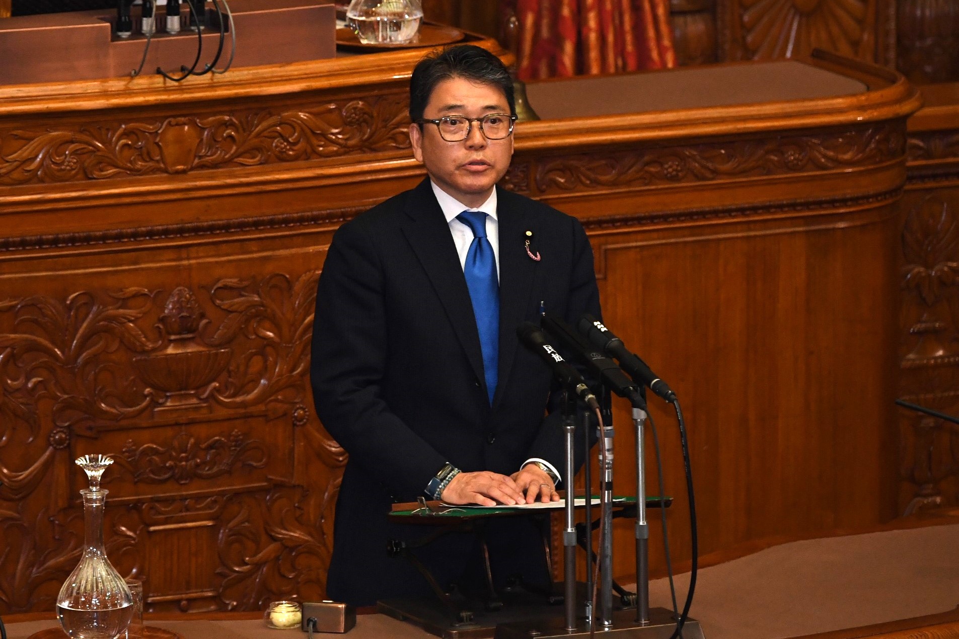 参院本会議】「ガソリン暫定税率廃止法案」参院で重徳和彦政調会長が