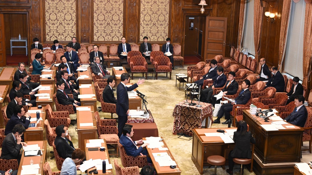 衆院政治改革委】後藤祐一衆院議員、企業・団体献金の禁止の必要性