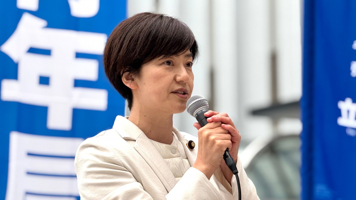 宮城】党青年局が石垣のりこ参院議員らと党の政策を訴える - 立憲民主党