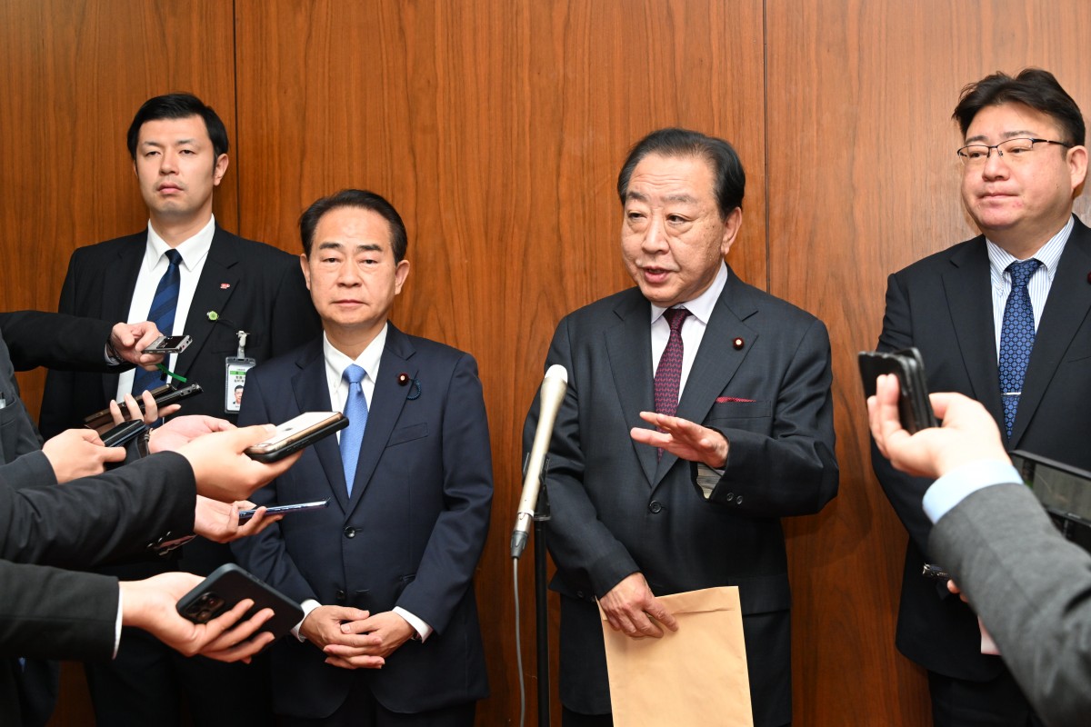 食料供給困難事態対策法改正案提出で世論喚起を 質疑終了後に野田代表