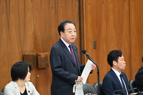 【衆院農水委】農業基盤強化で国民に安心安全な食料供給を　野田代表