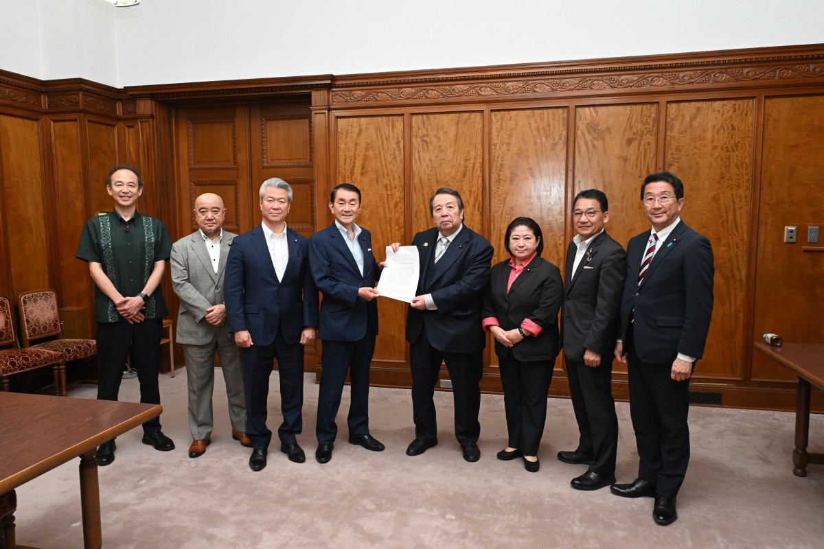 公共インフラ老朽化・国土強靱化対策に向け、国土交通省・総務省へ要請