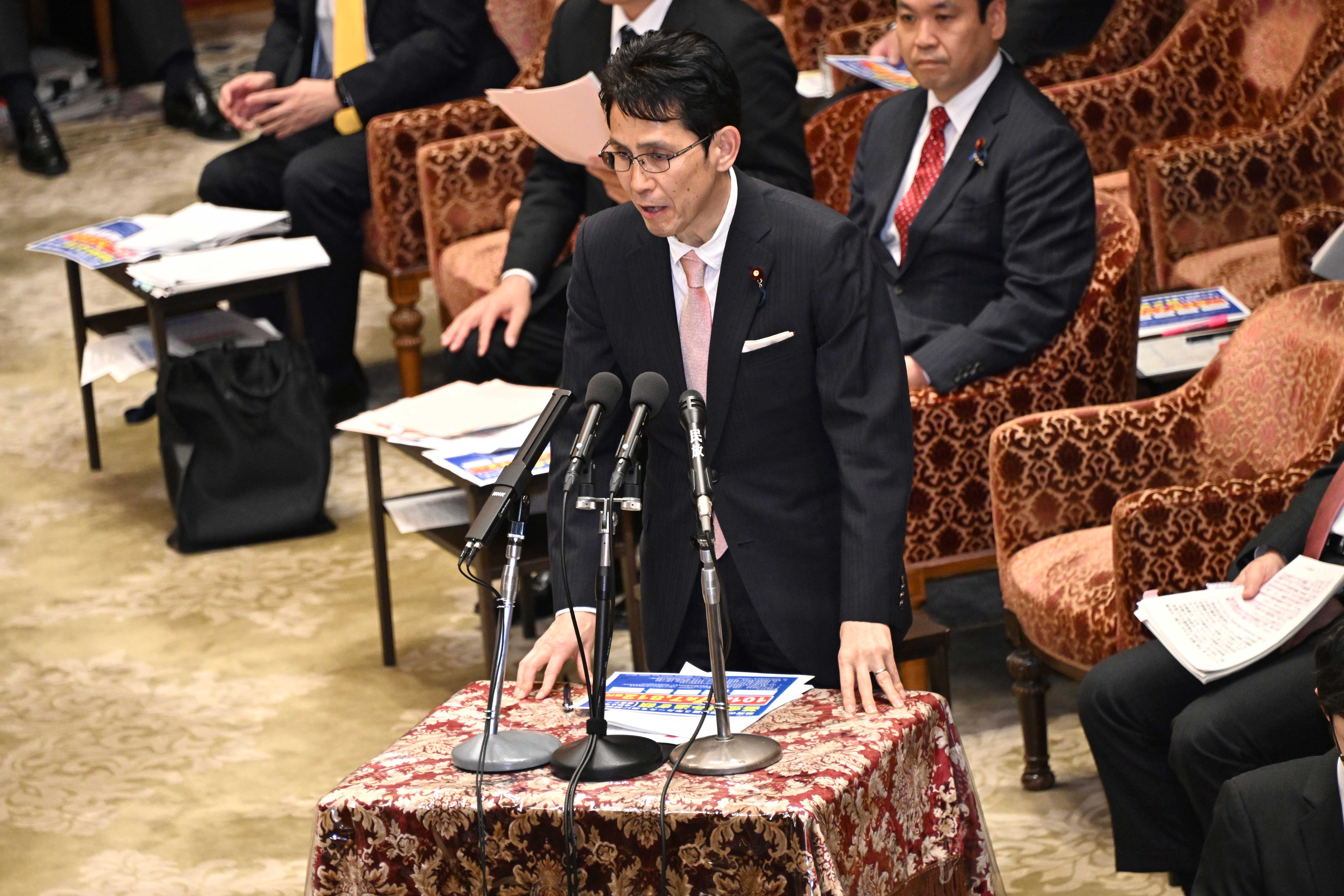衆院予算委】集中審議が開かれ、後藤祐一、渡辺創、黒岩宇洋、早稲田