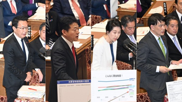 【衆院予算委】川内、近藤、早稲田、大西各議員が予算修正を要求