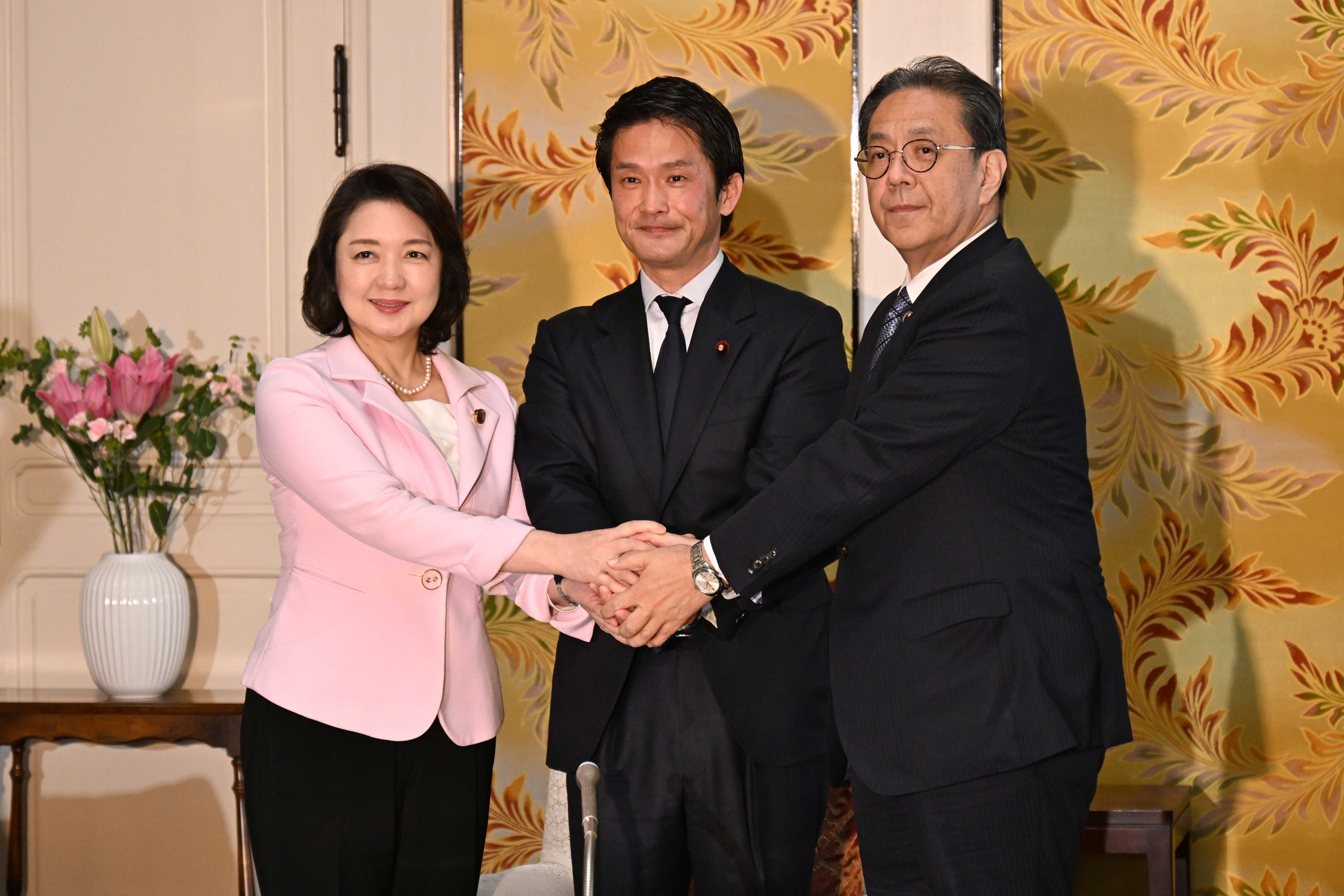 党首会談】水岡代表、中道改革連合、公明党と野党3党党首会談 - 立憲