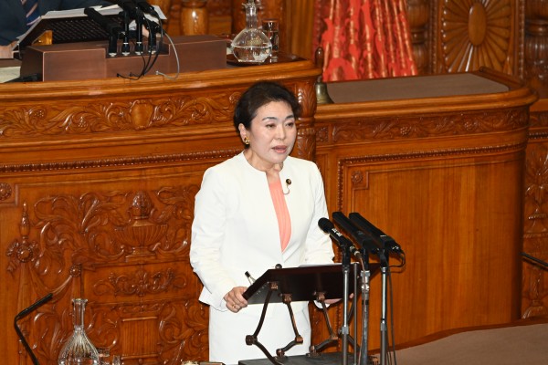 【参院本会議】中東情勢・補正予算質疑で「国難乗り越えるための良き知恵を出し合う機会に」と高木真理議員