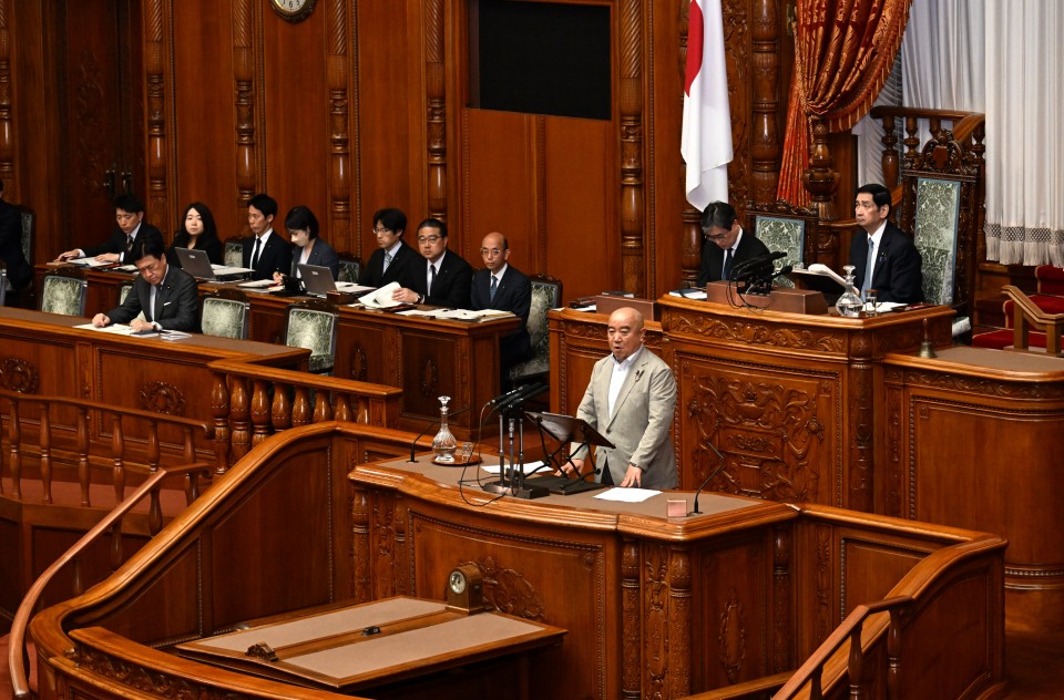 20260527参院本会議で鬼木議員が反対討論.JPG
