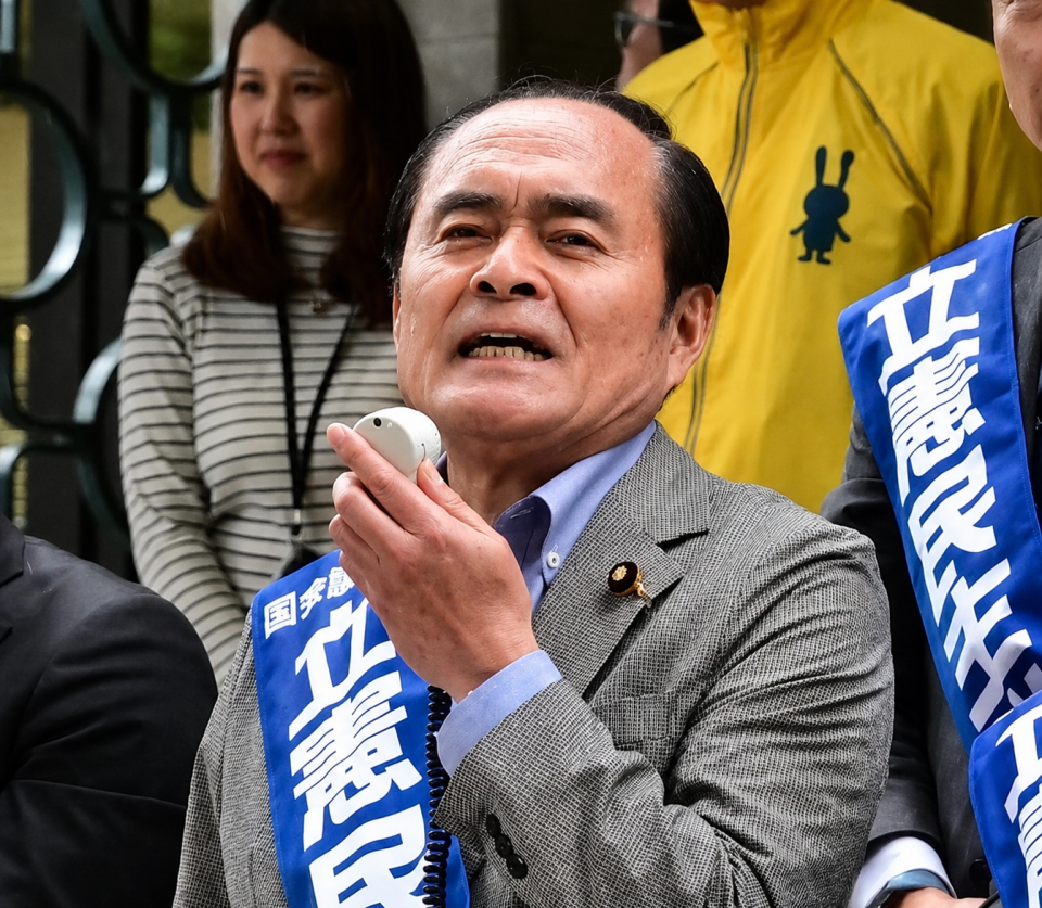2026年5月25日 自治労の国会請願であいさつする吉田忠智議員.png