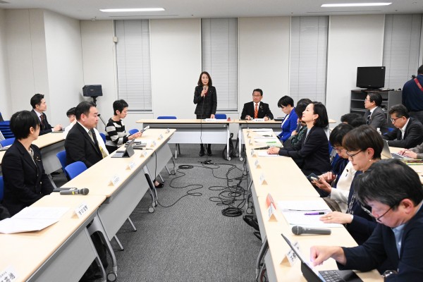 【政調審議会】第3回政調審議会　サイバーセキュリティ緊急要請と消費税・支援金法への対応を協議