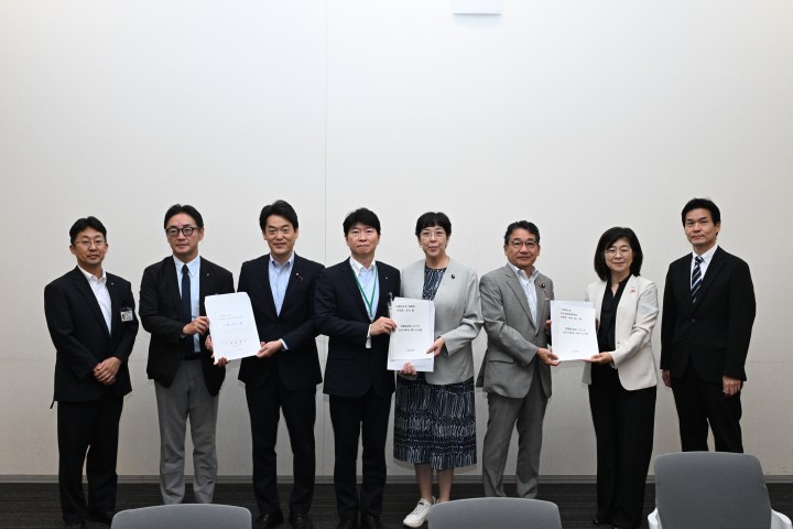 20260904全国知事会から「参議院における合区の解消」に関する緊急提言を受け、意見交換
