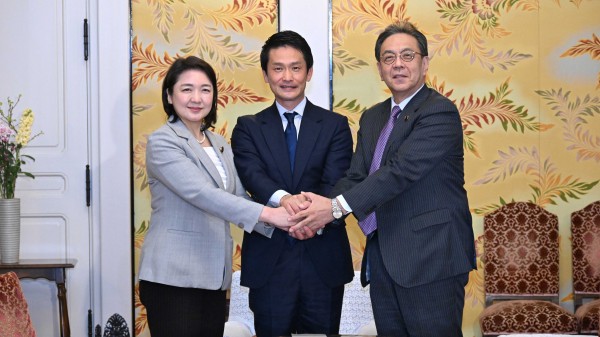 【党首会談】立憲・中道・公明の3党が党首会談を開催 首班指名選挙での小川氏（中道代表）への投票などで合意