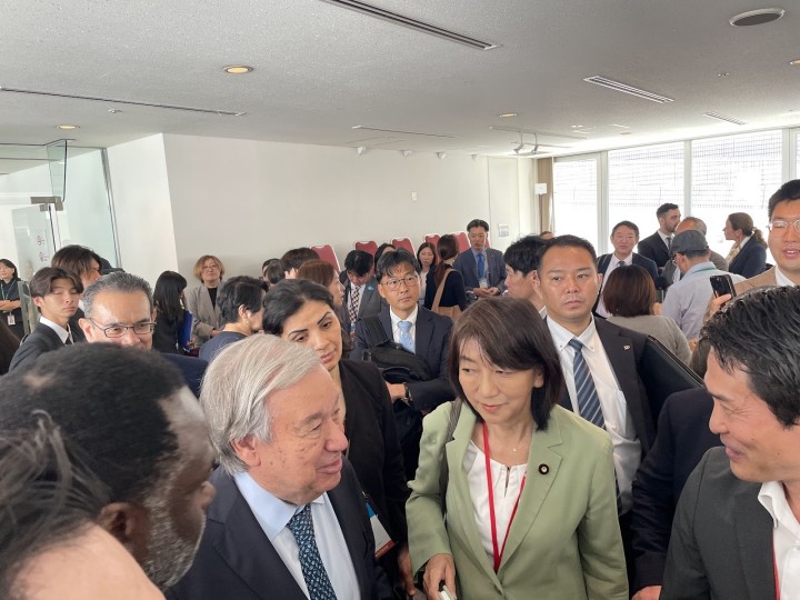 20260518牧山参院議員とグテーレス国連事務総長が懇談