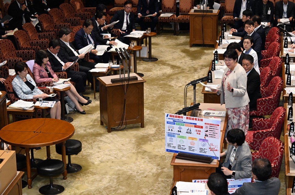 20260717参院予算委で田名部匡代議員が質問
