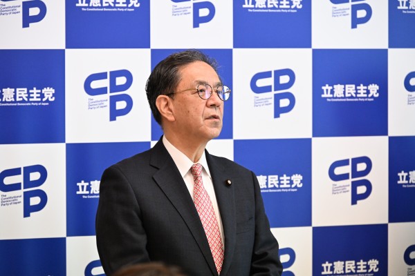 【両院議員総会】水岡俊一新代表を選出「党を守り、最善を尽くす」新役員体制が発足