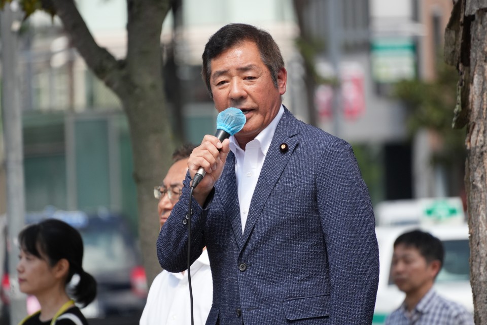 勝部賢志参院議員(北海道連代表)