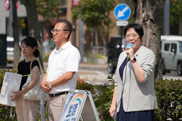 【生活どまんなか】「立憲民主党こそが暮らしに一番近い」田名部幹事長らが訴え