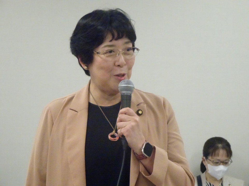 20260708UAゼンセン、フード連合より要請を受ける田名部匡代幹事長