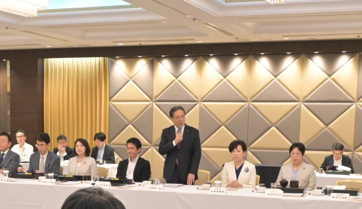 2026年5月28日　日弁連・弁政連主催の3党合同朝食懇談会