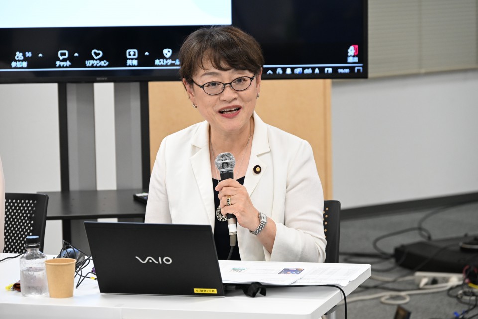 小島とも子・ジェンダー平等推進本部事務局長