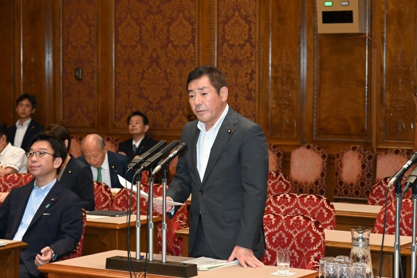 【参沖北地方特委】副首都関連法案をめぐり参考人質疑　勝部議員が問題点をただす