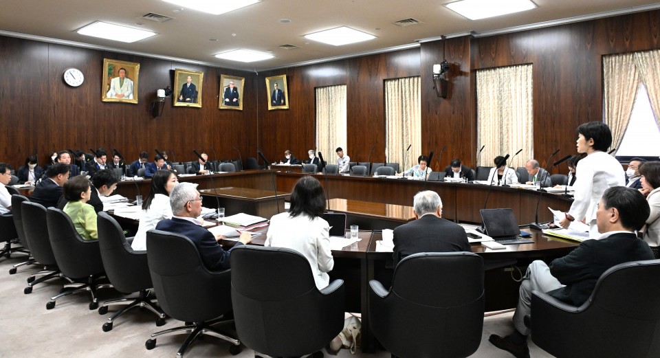 20260709参院法務委員会、再審法案の審議に立つ打越さく良議員