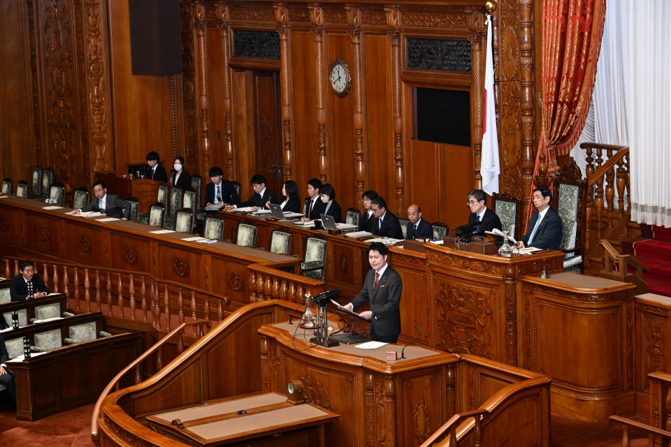 20260529参院本会議で郡山りょう議員が反対討論