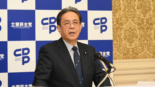 【代表会見】立憲民主党の基本的な政策「考え方に変わりはない」と水岡代表