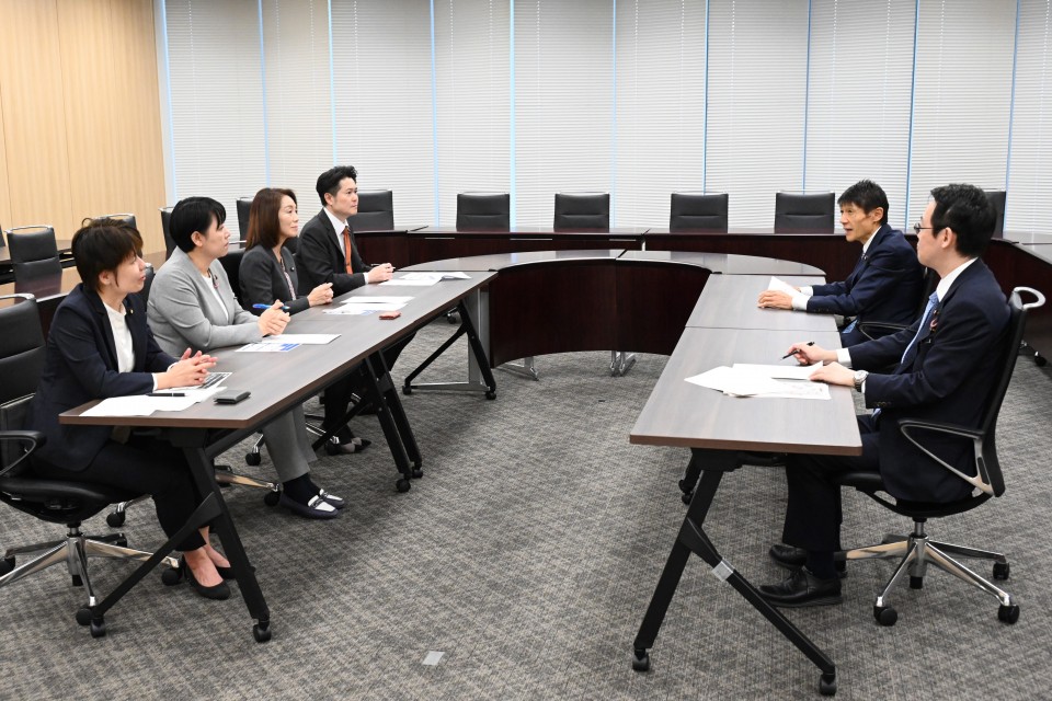 20261030サイバーセキュリティに関してデジタル担当大臣に申し入れ