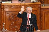 20260717参院本会議で、再審法案の反対討論に立つ泉房穂議員