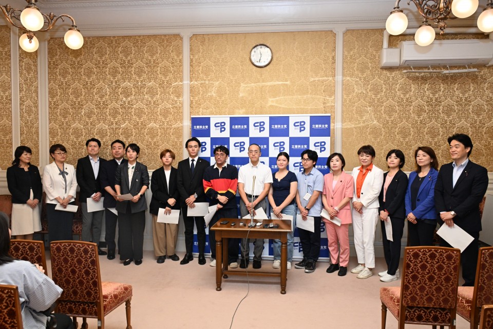 20260702「公職選挙法改正法案（選挙権年齢引き下げ法案）」を提出