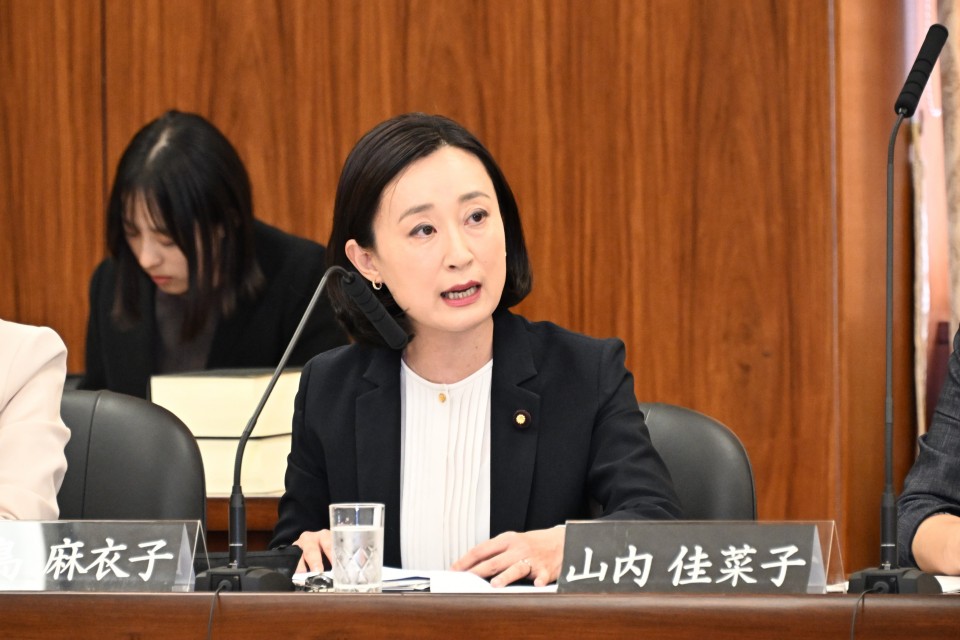 20260715参院憲法審査会で憲法に対する考え方について意見表明する田島麻衣子議員