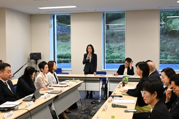 【政調審議会】第1回政調審議会「立憲民主党らしい戦い方をしつつ他の野党とも協力」徳永政調会長