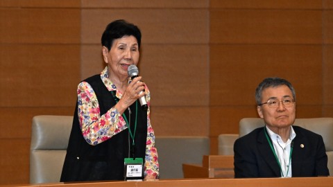 【3党合同法務部会】再審無罪が確定した袴田巌さんの姉のひで子さん