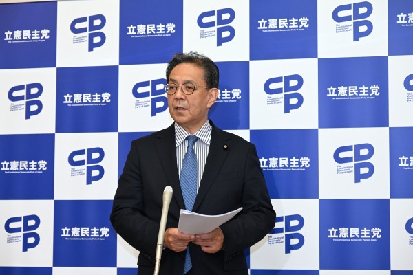 【代表会見】皇室典範改正に関する修正案を提出したものの少数否決となったことは「大変残念」水岡代表