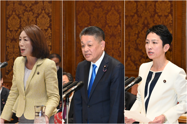 【参院予算委】徳永、小沢、蓮舫各議員が「令和8年度予算案」の質疑に