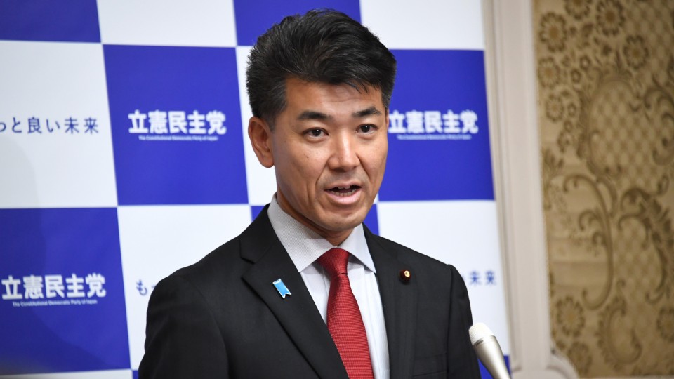 「国民に届く経済対策を真剣に考えるべきだ」総理の所信表明演説に泉代表 立憲民主党