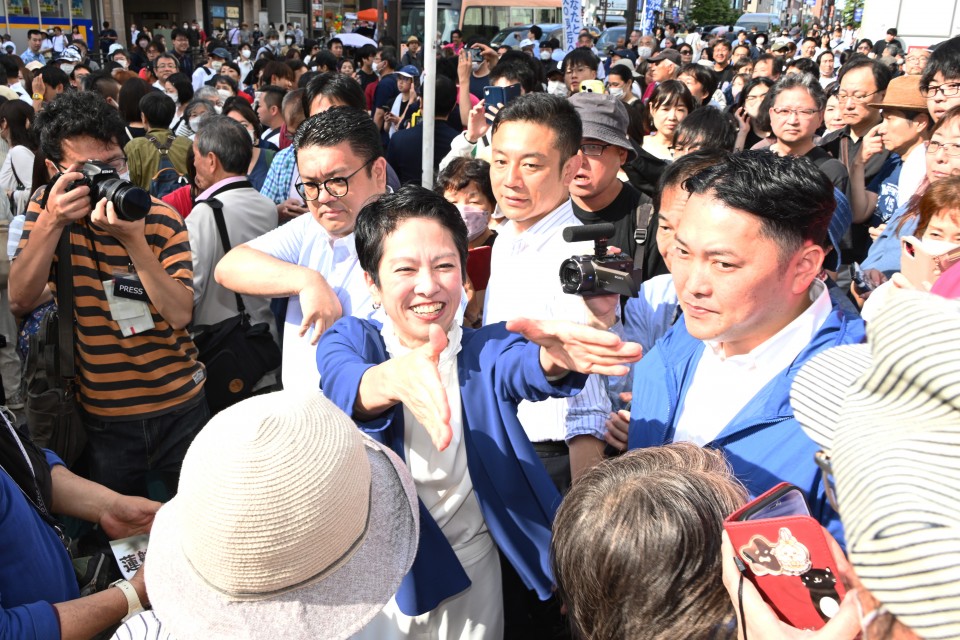 蓮舫　都知事選