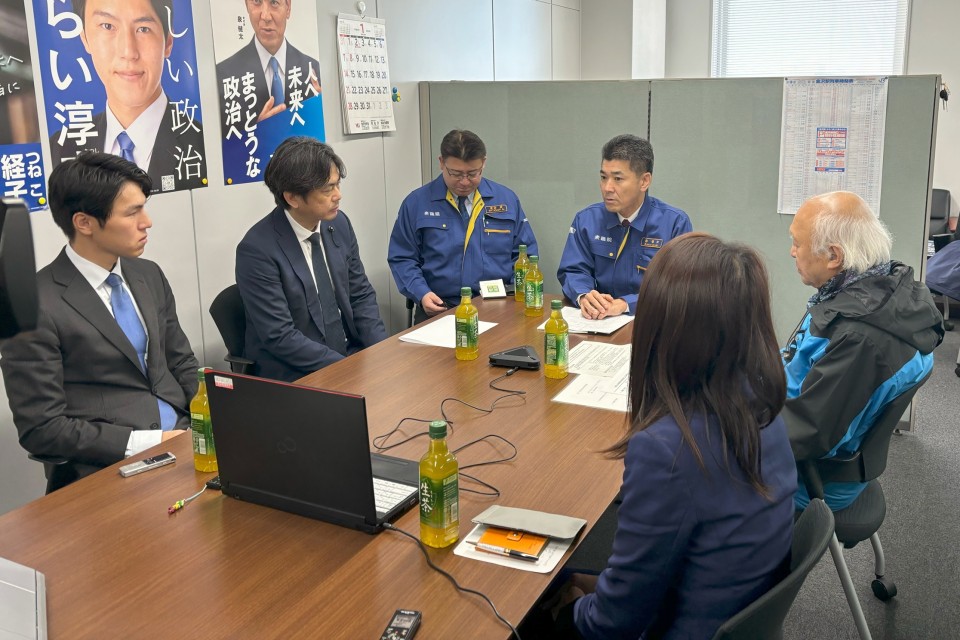 県連での意見交換の様子