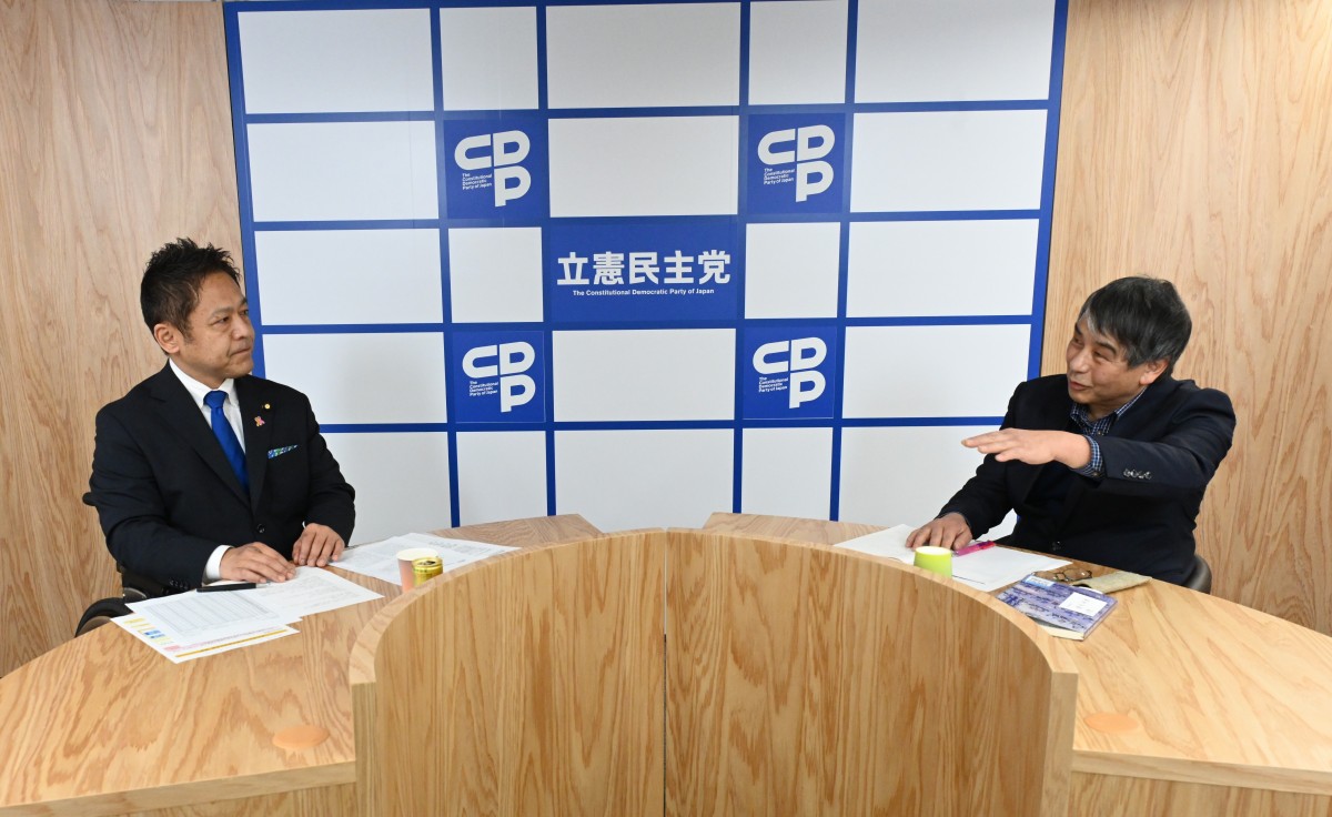 災害の死は公共の死」 麦倉哲教授と横沢高徳参院議員が対談