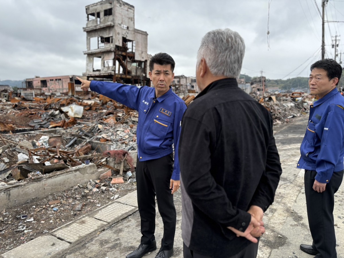 石川】能登半島地震から4カ月の状況を視察「今だからこそ解決しなけれ