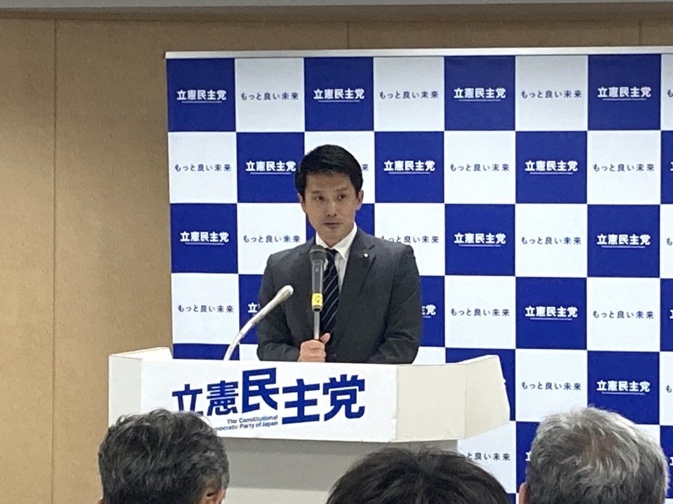 小川淳也　職員集会