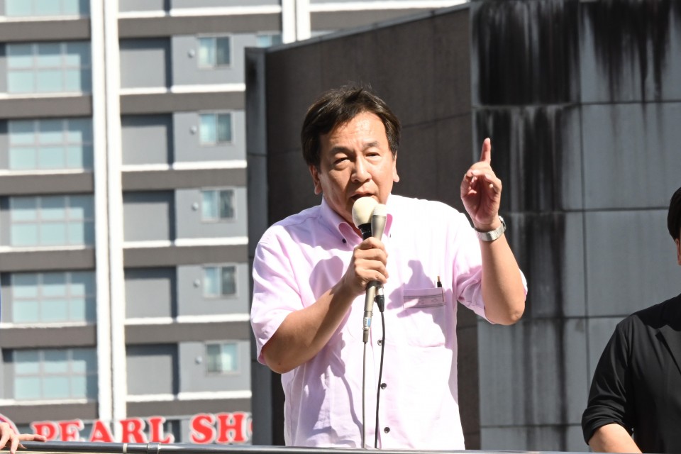 枝野幸男　都知事選