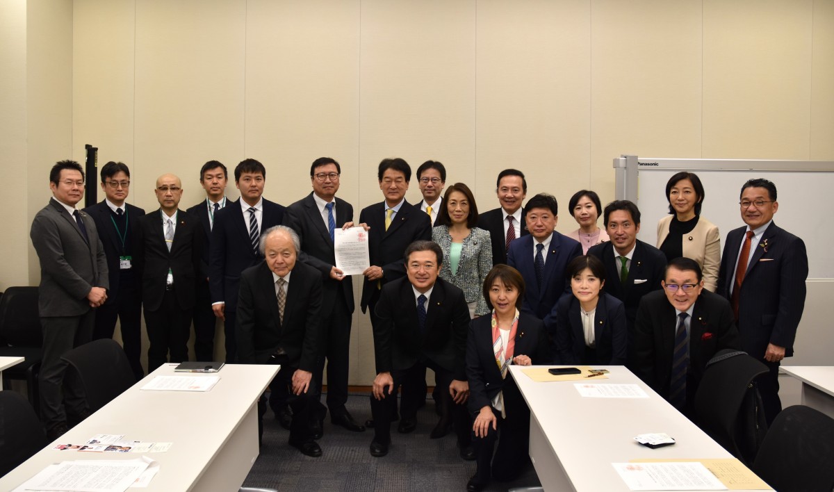 全日本海員組合より、「海運・船員の政策諸課題に関する申し入れ」を